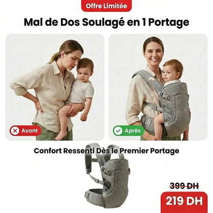 Porte-Bébé Ergonomique  – Confort & Sécurité